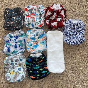 Thirsties snap all in one lot